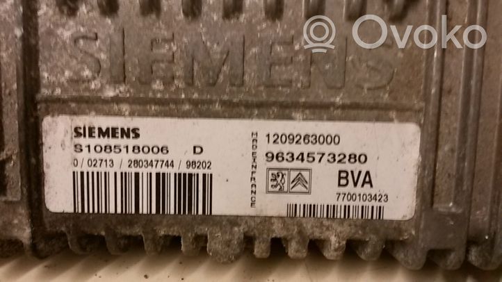 Citroen Xantia Module de contrôle de boîte de vitesses ECU S108518006D