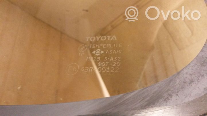Toyota Echo Finestrino/vetro retro 