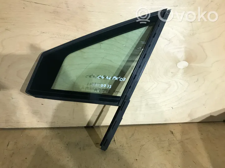 Citroen C4 I Front door vent window glass four-door 