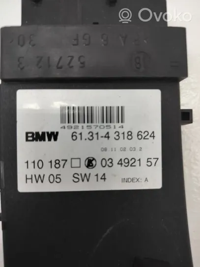 BMW 7 E65 E66 Interruttore di controllo del sedile 61314318624
