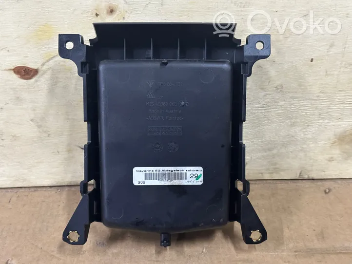 Porsche Cayenne (92A) Consolle centrale del vano portaoggetti 7P5864131