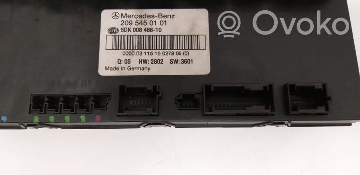 Mercedes-Benz C AMG W202 Drošinātāju kaste (komplekts) 2095450101