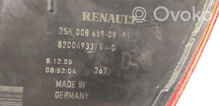 Renault Scenic II -  Grand scenic II Galinis žibintas kėbule 2SK0086590891