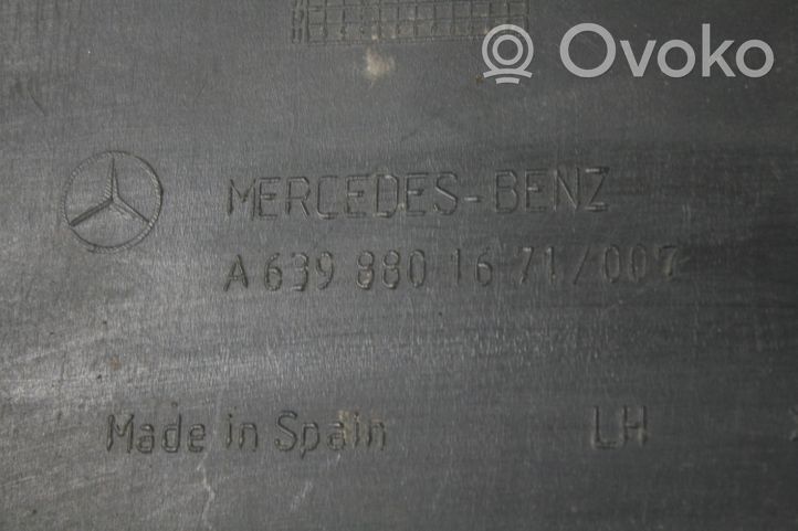 Mercedes-Benz Vito Viano W639 Narożnik zderzaka tylnego A6398801671