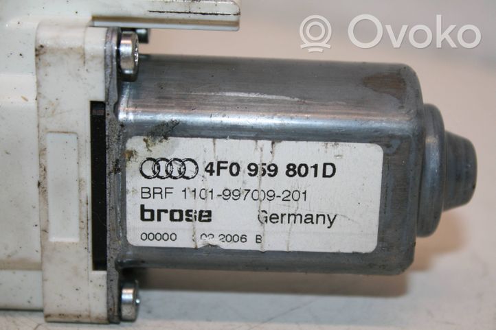 Audi A6 S6 C6 4F Front door window regulator motor 4F0959801D