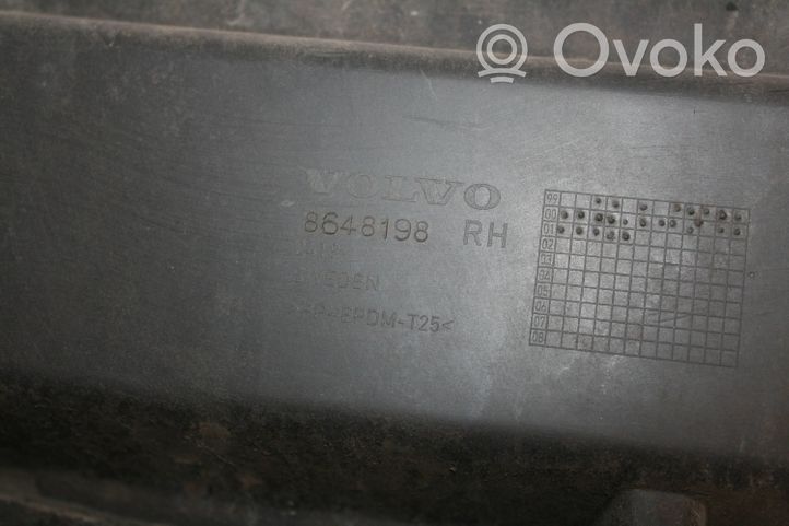 Volvo V70 Uchwyt / Mocowanie zderzaka tylnego 8648198