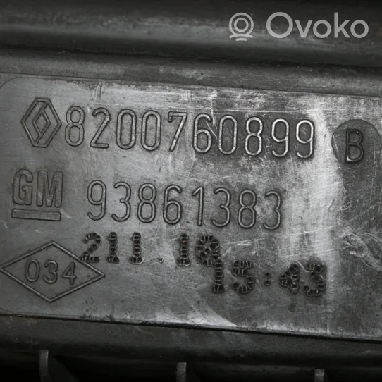 Opel Vivaro Scatola del filtro dell’aria 8200760899
