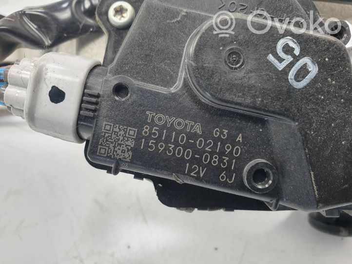 Toyota Auris 150 Tiranti del tergicristallo anteriore 85110-02190