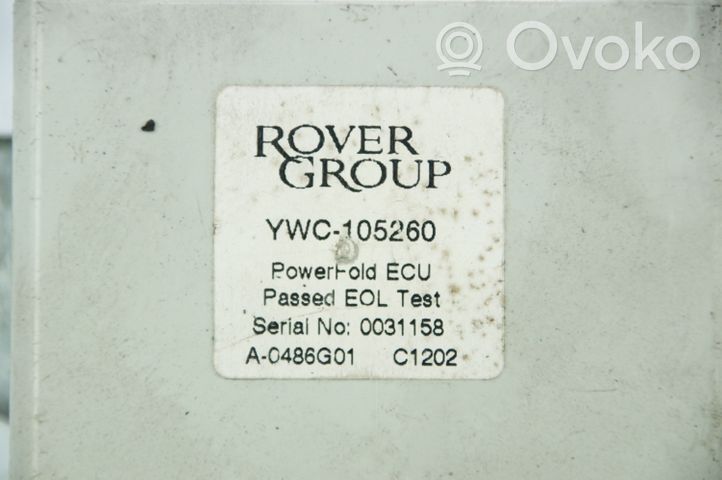 Land Rover Discovery Modulo di controllo degli specchietti retrovisori YWC-105260