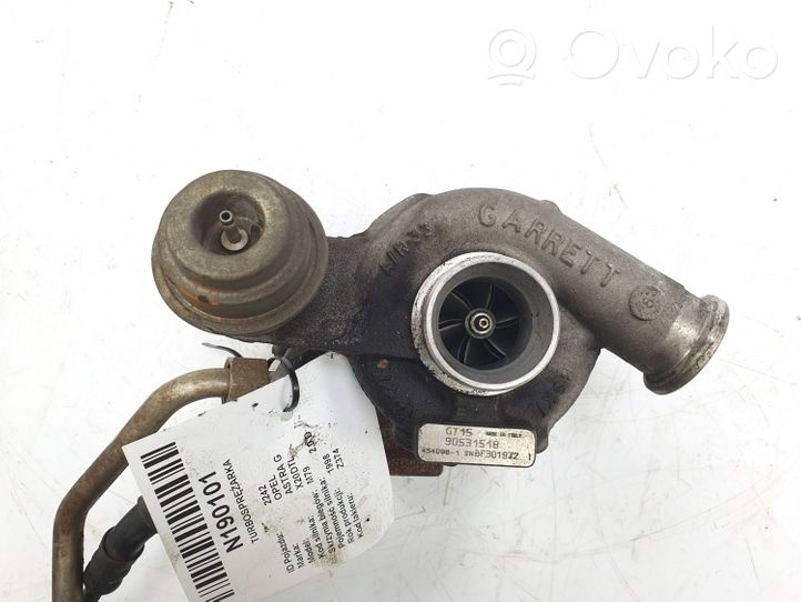 Opel Astra G Turbocompressore 90531518