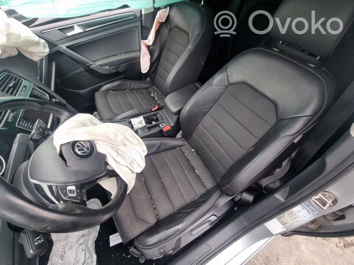 Volkswagen Golf VII Fotele / Kanapa / Komplet SKÓRA KOMBI