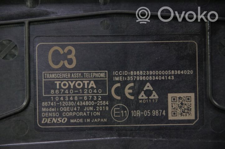 Toyota Corolla E210 E21 Modulo di controllo comandi vocali 