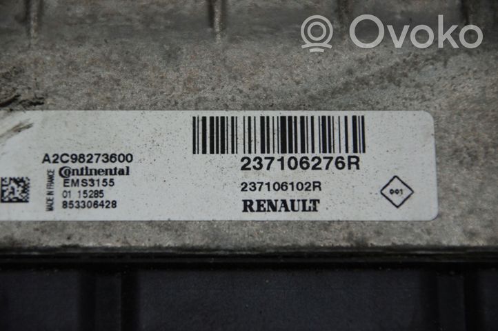 Dacia Lodgy Unité de commande, module ECU de moteur 237106276R