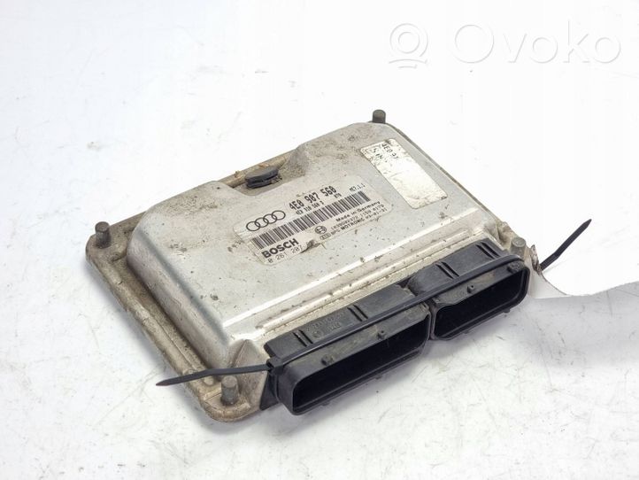 Audi A8 S8 D3 4E Unité de commande, module ECU de moteur 4E0907560