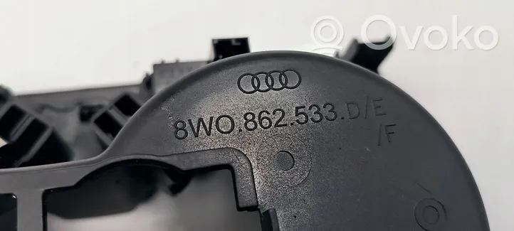 Audi A4 S4 B9 8W Puodelių laikiklio guminis paklotėlis 