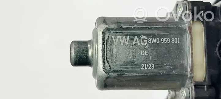 Audi A4 S4 B9 8W Moteur de lève-vitre de porte avant 