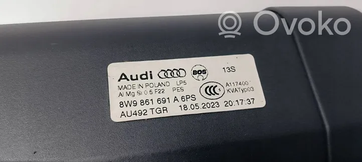 Audi A4 S4 B9 8W Sähkökäyttöinen takaikkunan häikäisysuoja 