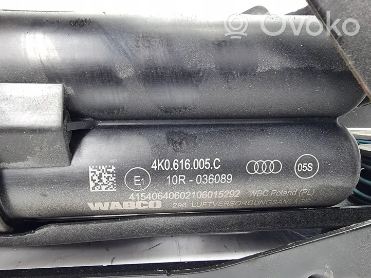 Audi A6 Allroad C8 Kompresor zawieszenia pneumatycznego osi przedniej 4K0616005C