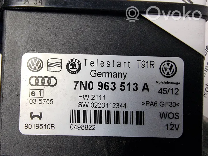 Volkswagen PASSAT CC Autonominio šildytuvo (webastos) valdymo blokas 