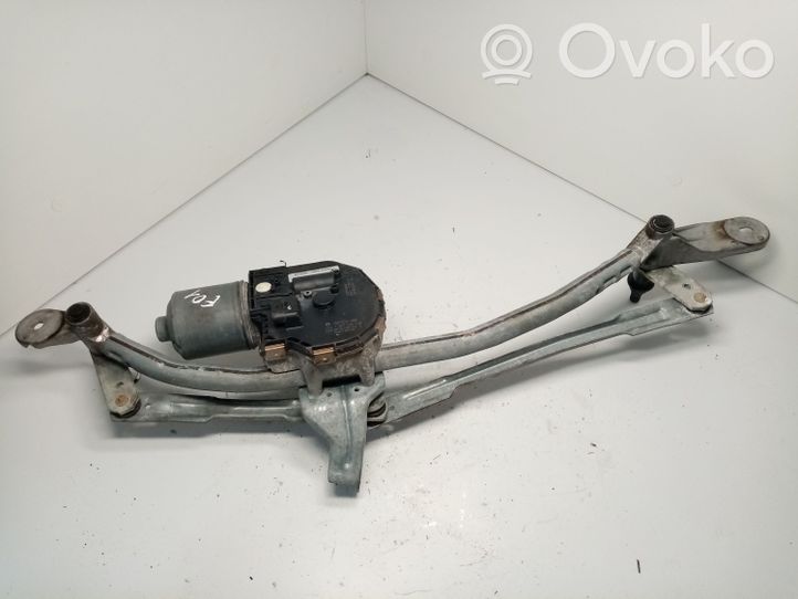 BMW 7 F01 F02 F03 F04 Tringlerie et moteur d'essuie-glace avant 4441879