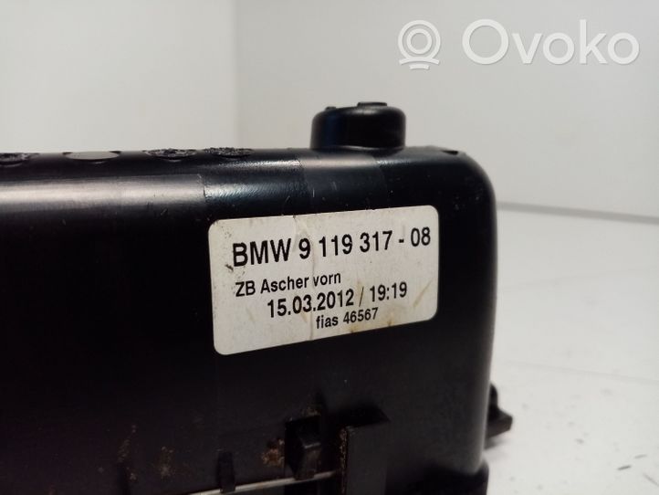 BMW 7 F01 F02 F03 F04 Boîte à gants de rangement pour console centrale 9119317