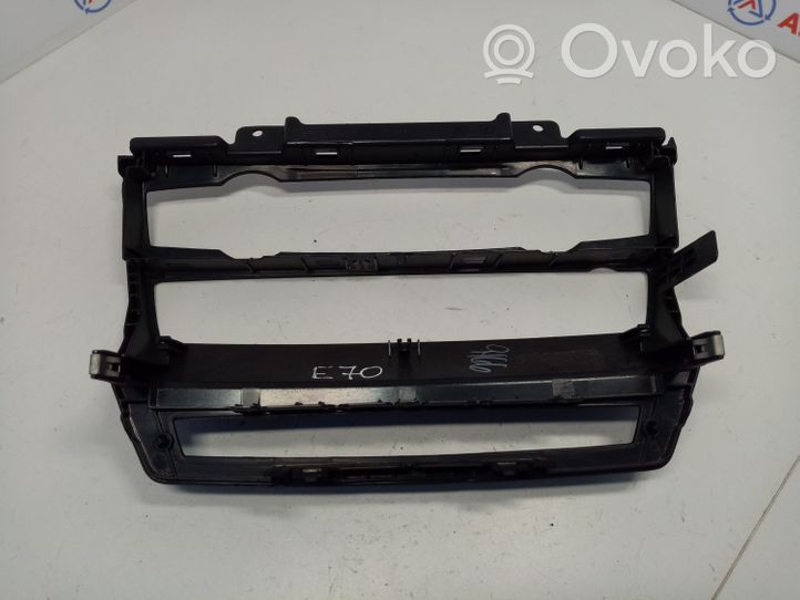 BMW X5 E70 Konsola środkowa / Radio / GPS 51457161797