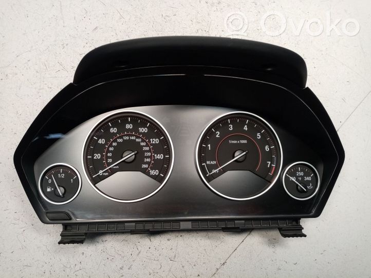 BMW 3 F30 F35 F31 Compteur de vitesse tableau de bord 9295869