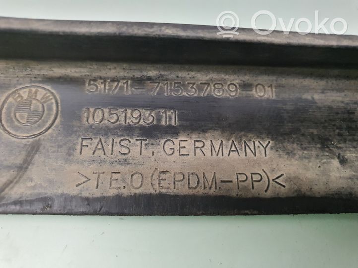 BMW 7 E65 E66 Lame de pare-chocs avant 7153789