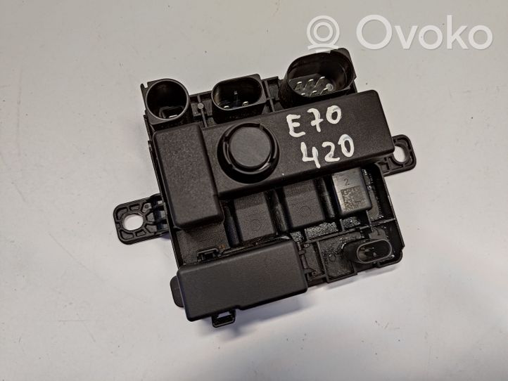 BMW X5 E70 Unité de contrôle à bord d'alimentation 12637591534