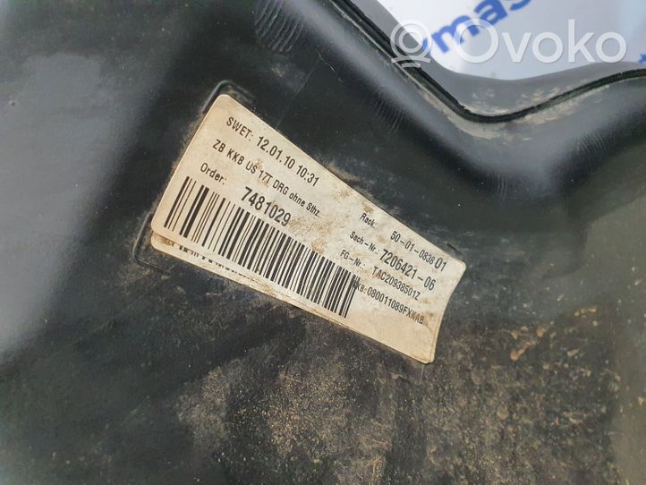 BMW 5 GT F07 Serbatoio del carburante 16117268031