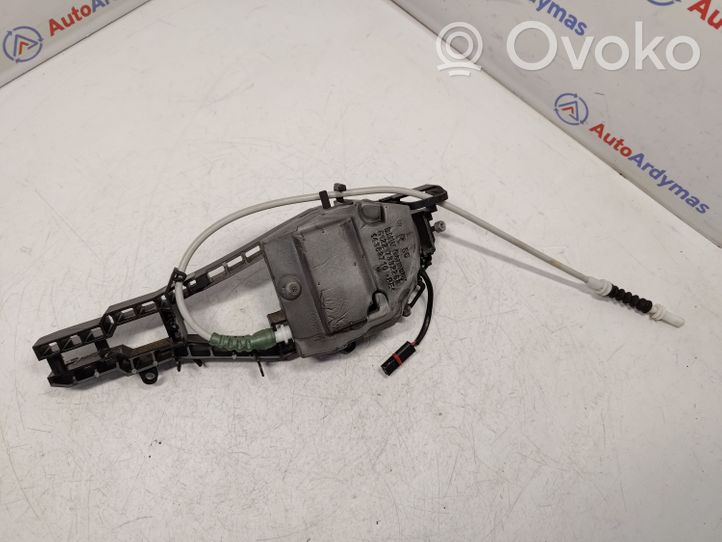 BMW 3 F30 F35 F31 Support extérieur, poignée de porte arrière 51217242568