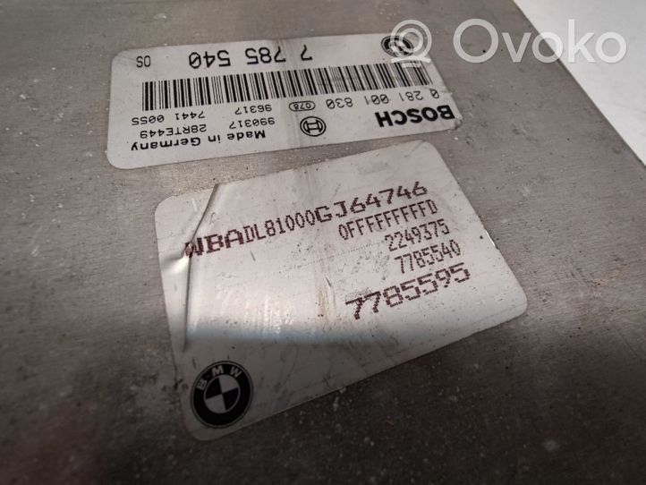 BMW 5 E39 Aizdedzes ECU komplekts 7785540