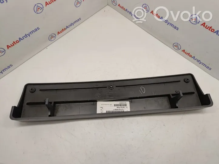 BMW X5 E70 Cornice porta targa 51138038261