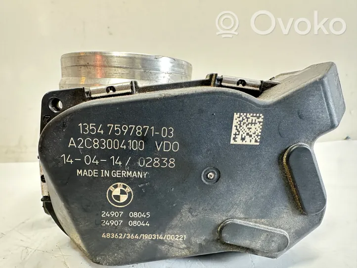 BMW 7 F01 F02 F03 F04 Throttle valve 7597871