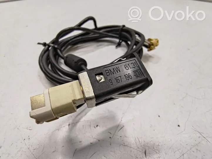 BMW 5 GT F07 Connettore plug in USB 61319167196