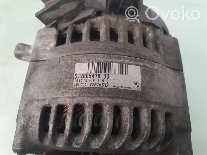 BMW 3 F30 F35 F31 Alternador 7605478