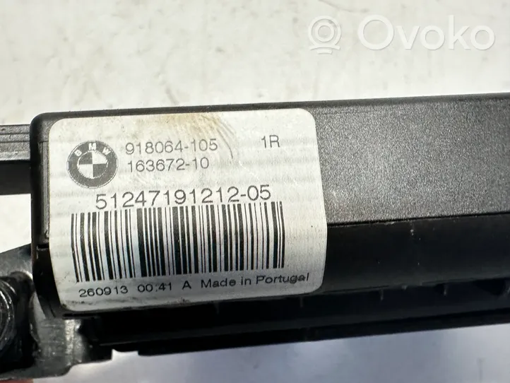 BMW 3 F30 F35 F31 Blocco/chiusura/serratura del portellone posteriore/bagagliaio 7191212