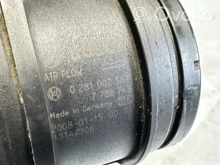 BMW 3 E90 E91 Mass air flow meter 7788743