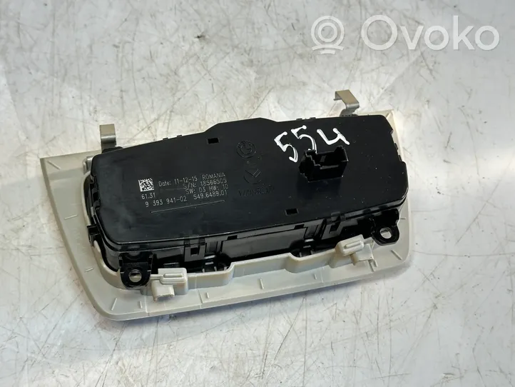 BMW 3 F30 F35 F31 Interrupteur d’éclairage 9393941