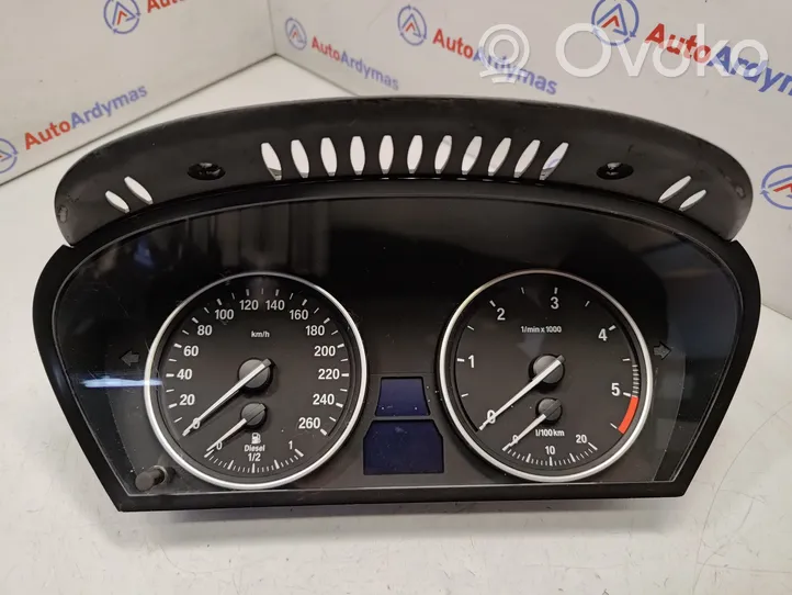 BMW X5 E70 Compteur de vitesse tableau de bord 62109195690