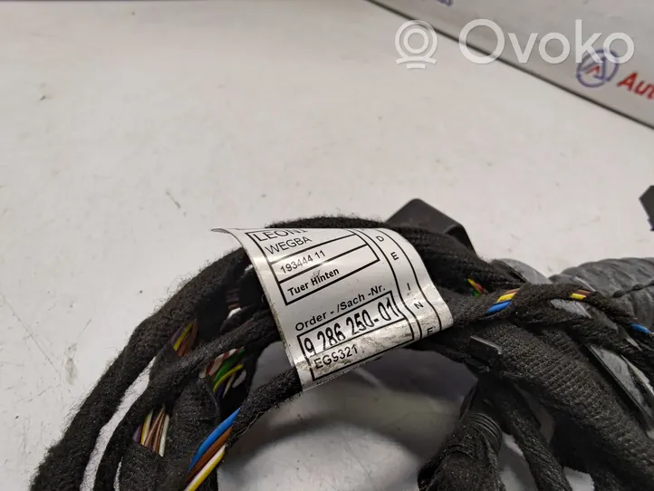 BMW 3 F30 F35 F31 Rear door wiring loom 9286250