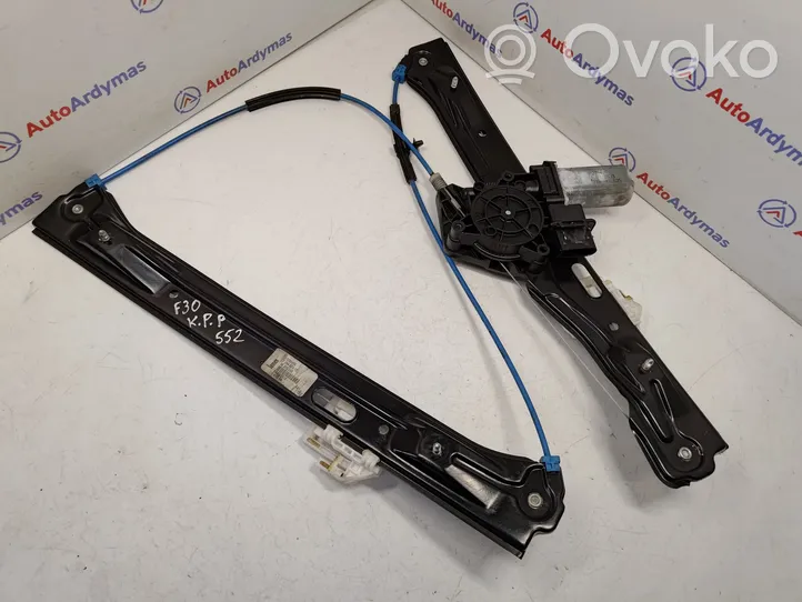 BMW 3 F30 F35 F31 Alzacristalli della portiera anteriore con motorino 7259823