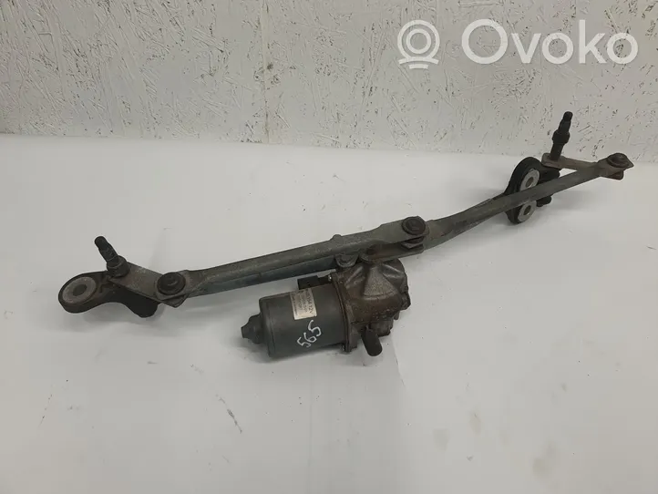 BMW X5 E70 Mechanizm i silniczek wycieraczek szyby przedniej / czołowej 61617200510