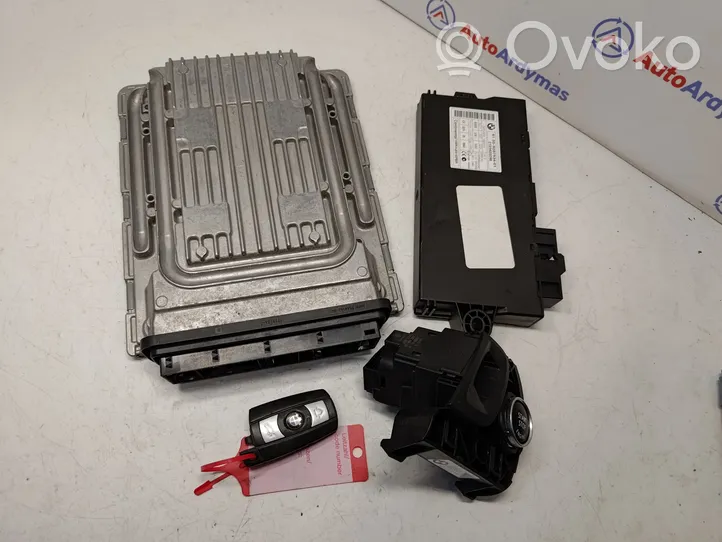 BMW X5 E70 Kit centralina motore ECU e serratura 7644075