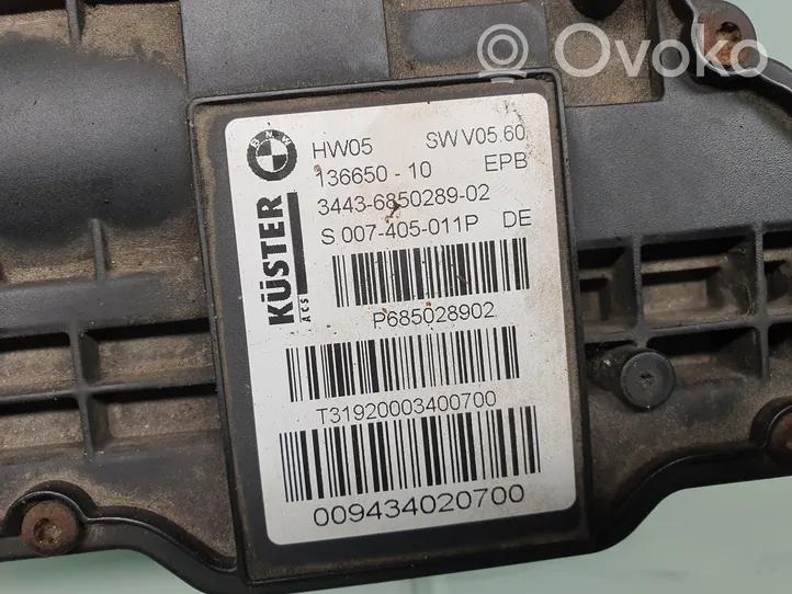 BMW X5 E70 Modulo di controllo del freno a mano 6850289