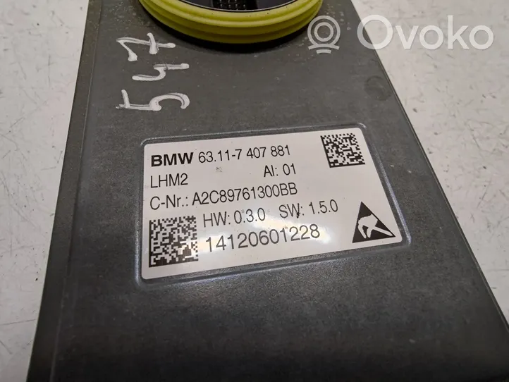 BMW 7 F01 F02 F03 F04 Moduł sterujący statecznikiem LED 63117407881
