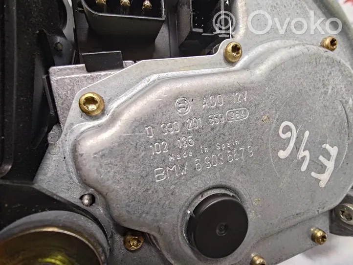 BMW 3 E46 Moteur d'essuie-glace arrière 61628220774