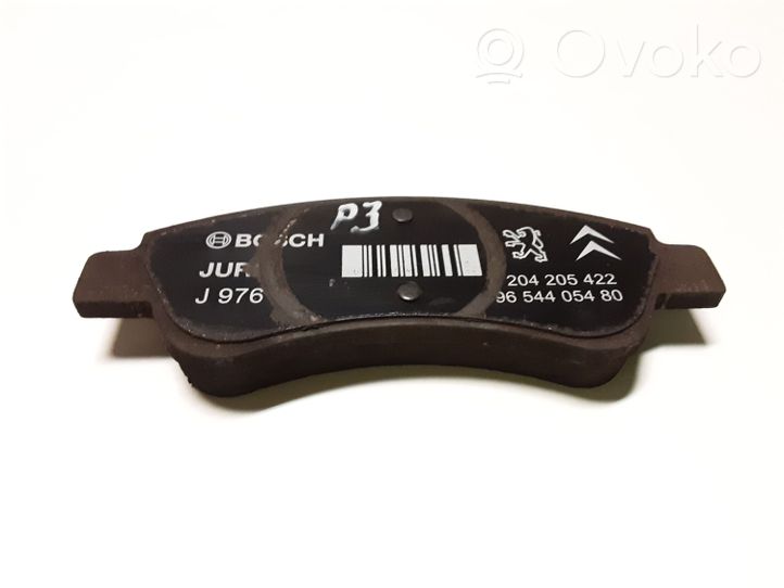 Citroen DS3 Brake pads (front) 0204205422