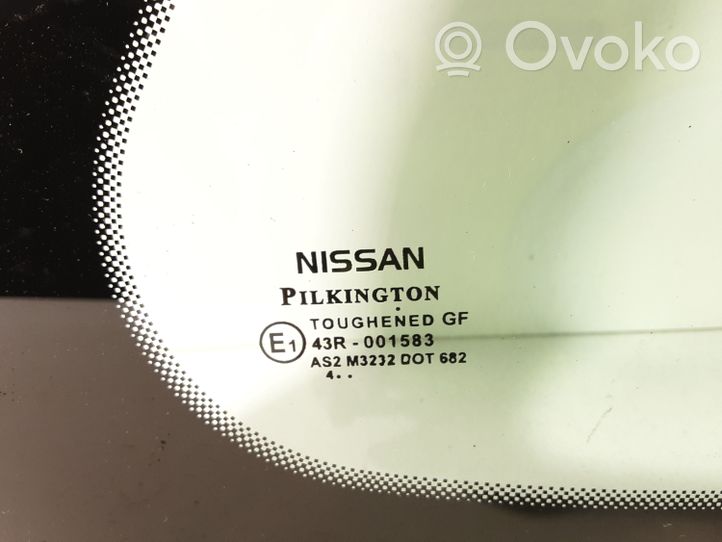 Nissan Micra Szyba karoseryjna tylna 43R001583