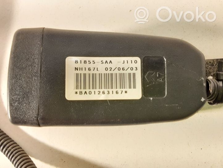 Honda Jazz Boucle de ceinture de sécurité avant 81855SAAJ110